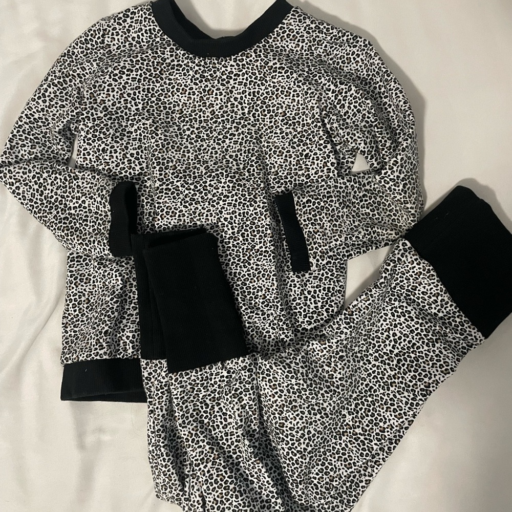 Handmade Leopard Print Kids Pajamas